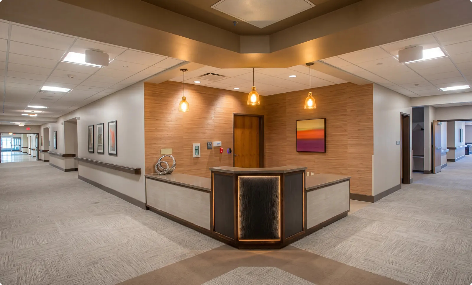 The central nurse station at Buena Vista